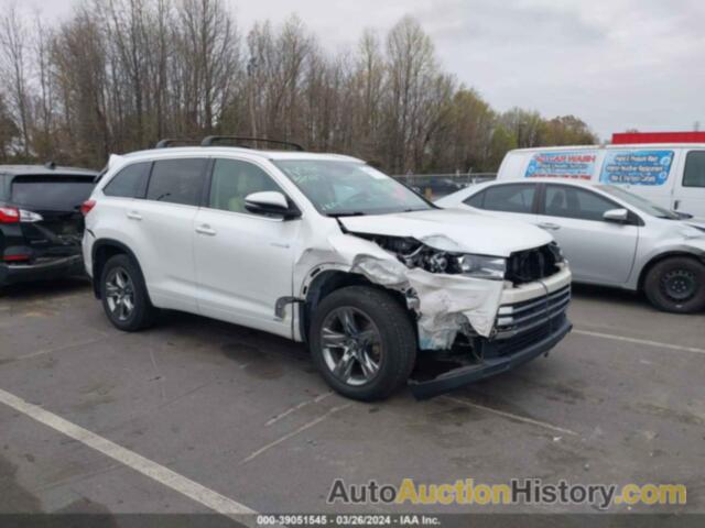 TOYOTA HIGHLANDER HYBRID LIMITED PLATINUM, 5TDDGRFHXHS020764