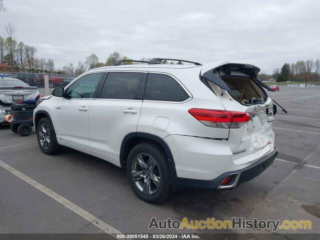 TOYOTA HIGHLANDER HYBRID LIMITED PLATINUM, 5TDDGRFHXHS020764