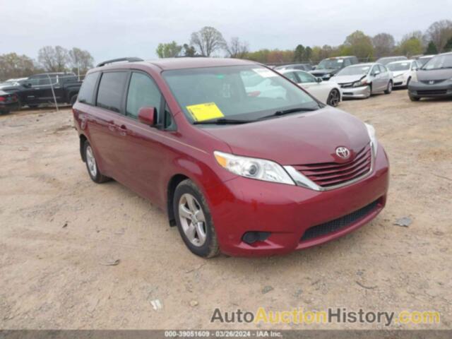 TOYOTA SIENNA LE, 5TDKK3DC4FS550669