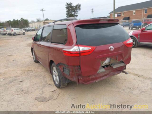 TOYOTA SIENNA LE, 5TDKK3DC4FS550669