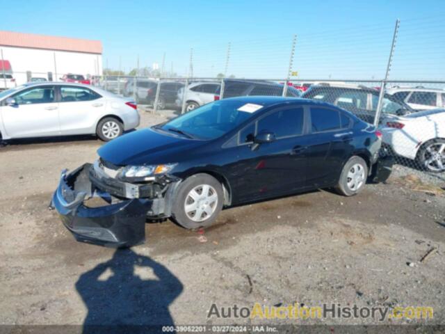 HONDA CIVIC LX, 2HGFB2F50DH548389