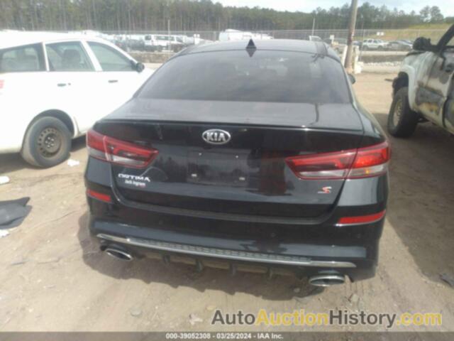 KIA OPTIMA S, 5XXGT4L38KG363053