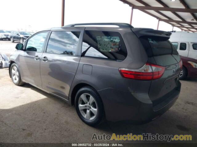 TOYOTA SIENNA LE 8 PASSENGER, 5TDKK3DC6GS694998