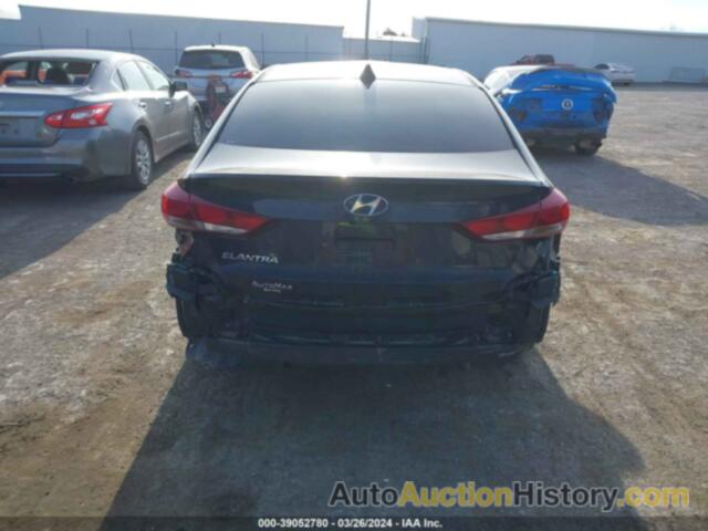 HYUNDAI ELANTRA SEL, 5NPD84LF9JH272732