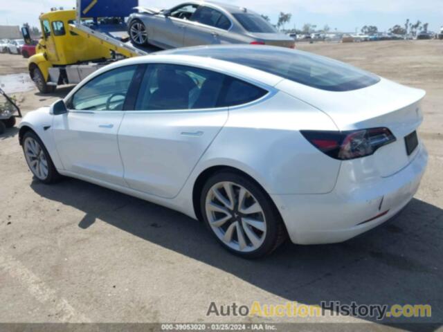 TESLA MODEL 3 STANDARD RANGE PLUS REAR-WHEEL DRIVE/STANDARD RANGE REAR-WHEEL DRIVE, 5YJ3E1EA7LF634160