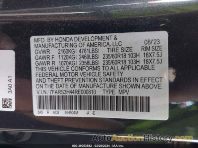 HONDA CR-V EX, 7FARS3H44RE000810