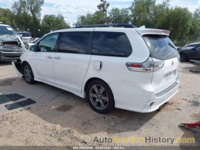 TOYOTA SIENNA SE 8 PASSENGER, 5TDXZ3DCXKS978368