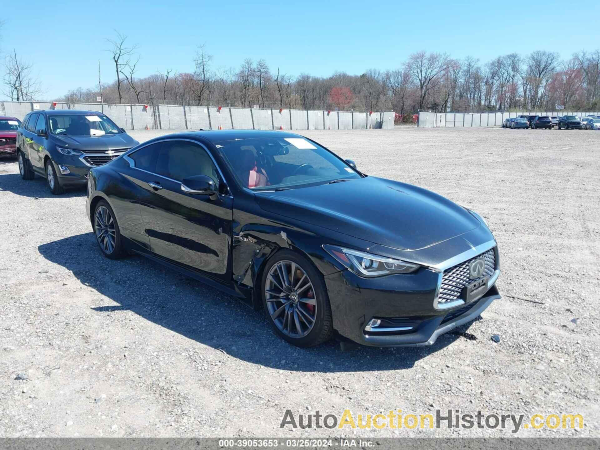 INFINITI Q60 3.0T RED SPORT 400, JN1FV7EL2HM701993