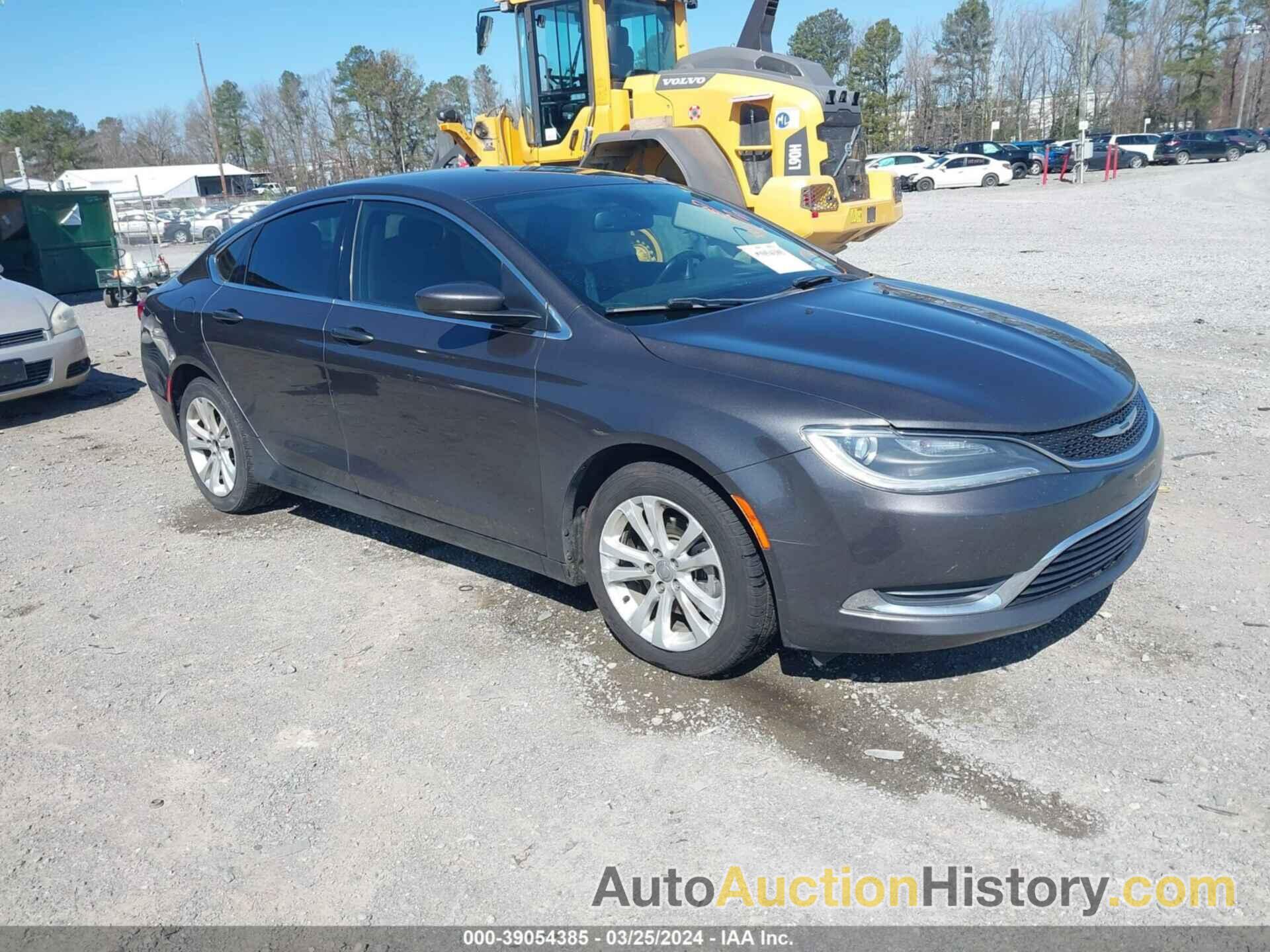 CHRYSLER 200 LIMITED PLATINUM, 1C3CCCAB2HN511444