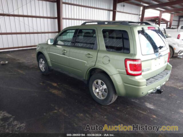 FORD ESCAPE HYBRID LIMITED, 1FMCU59369KA16549