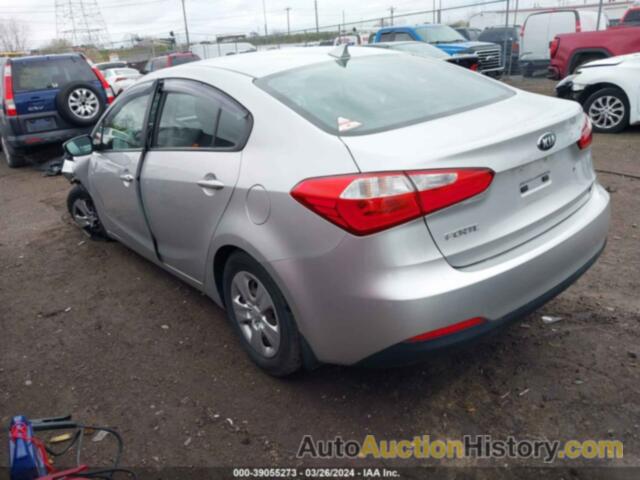 KIA FORTE LX, KNAFK4A60E5248366