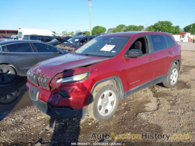 JEEP CHEROKEE SPORT, 1C4PJLAS0EW312255