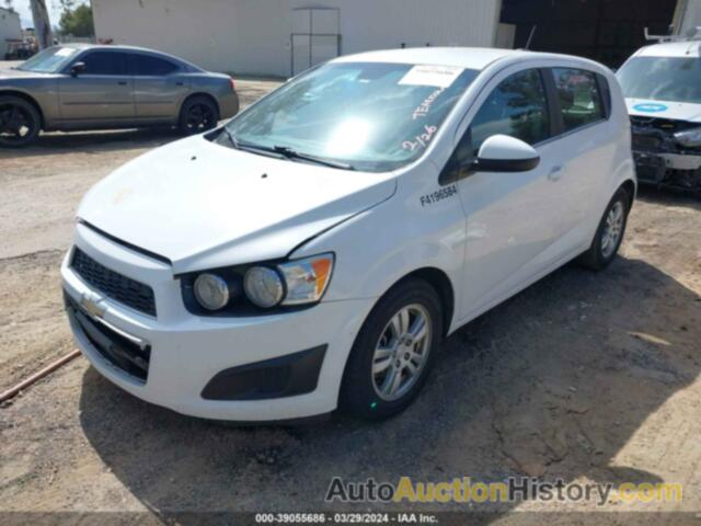 CHEVROLET SONIC LT AUTO, 1G1JC6SH4F4196584