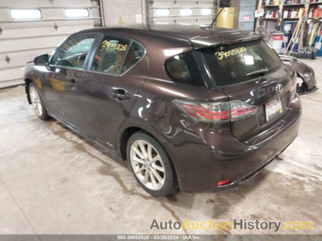 LEXUS CT 200H PREMIUM, JTHKD5BH8C2109133