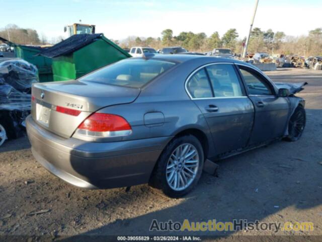 BMW 745 I, WBAGL63544DP73095