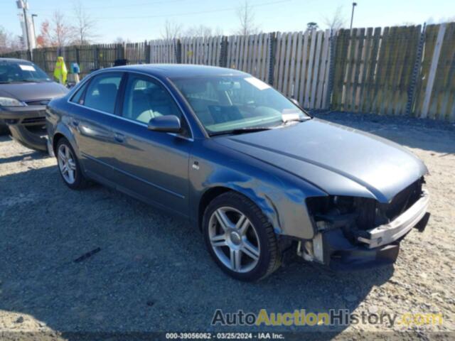 AUDI A4 2.0T, WAUDF78E47A162515