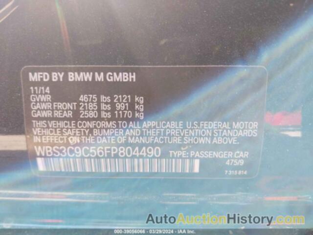 BMW M3, WBS3C9C56FP804490