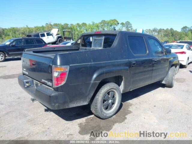 HONDA RIDGELINE RTS, 2HJYK16466H540529