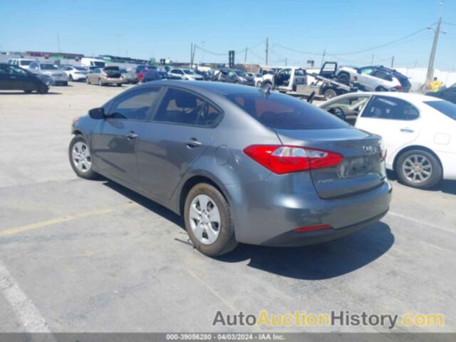 KIA FORTE LX, KNAFX4A67G5604560