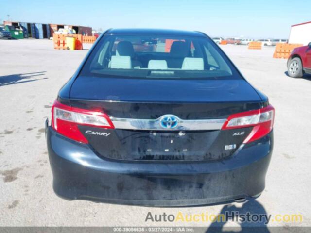 TOYOTA CAMRY HYBRID XLE, 4T1BD1FK2DU092623