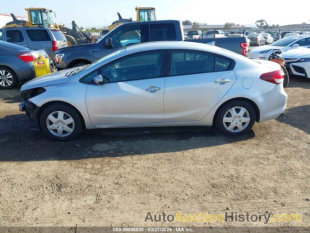 KIA FORTE LX, 3KPFK4A74JE255928