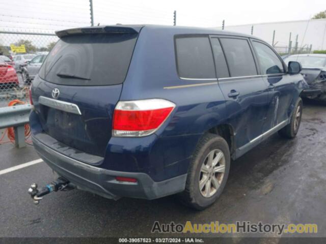 TOYOTA HIGHLANDER, 5TDZA3EH8CS021426