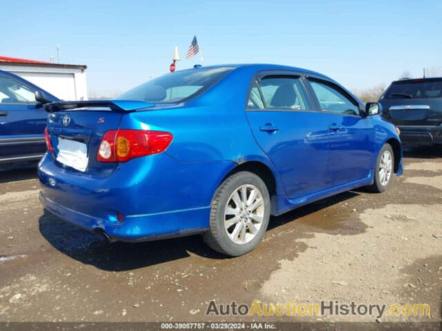 TOYOTA COROLLA S, 2T1BU40E89C133320