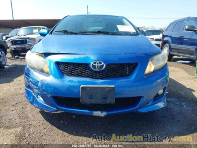 TOYOTA COROLLA S, 2T1BU40E89C133320