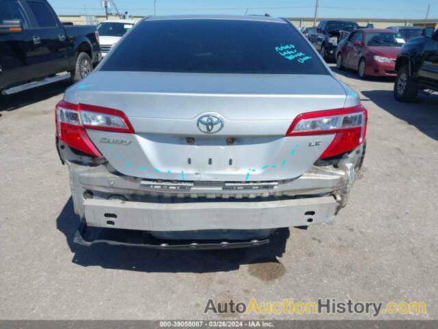 TOYOTA CAMRY LE, 4T4BF1FK6CR166835