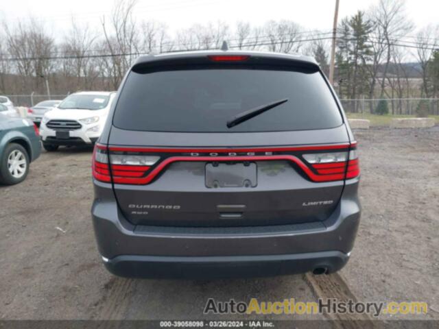 DODGE DURANGO LIMITED, 1C4RDJDG6GC340755