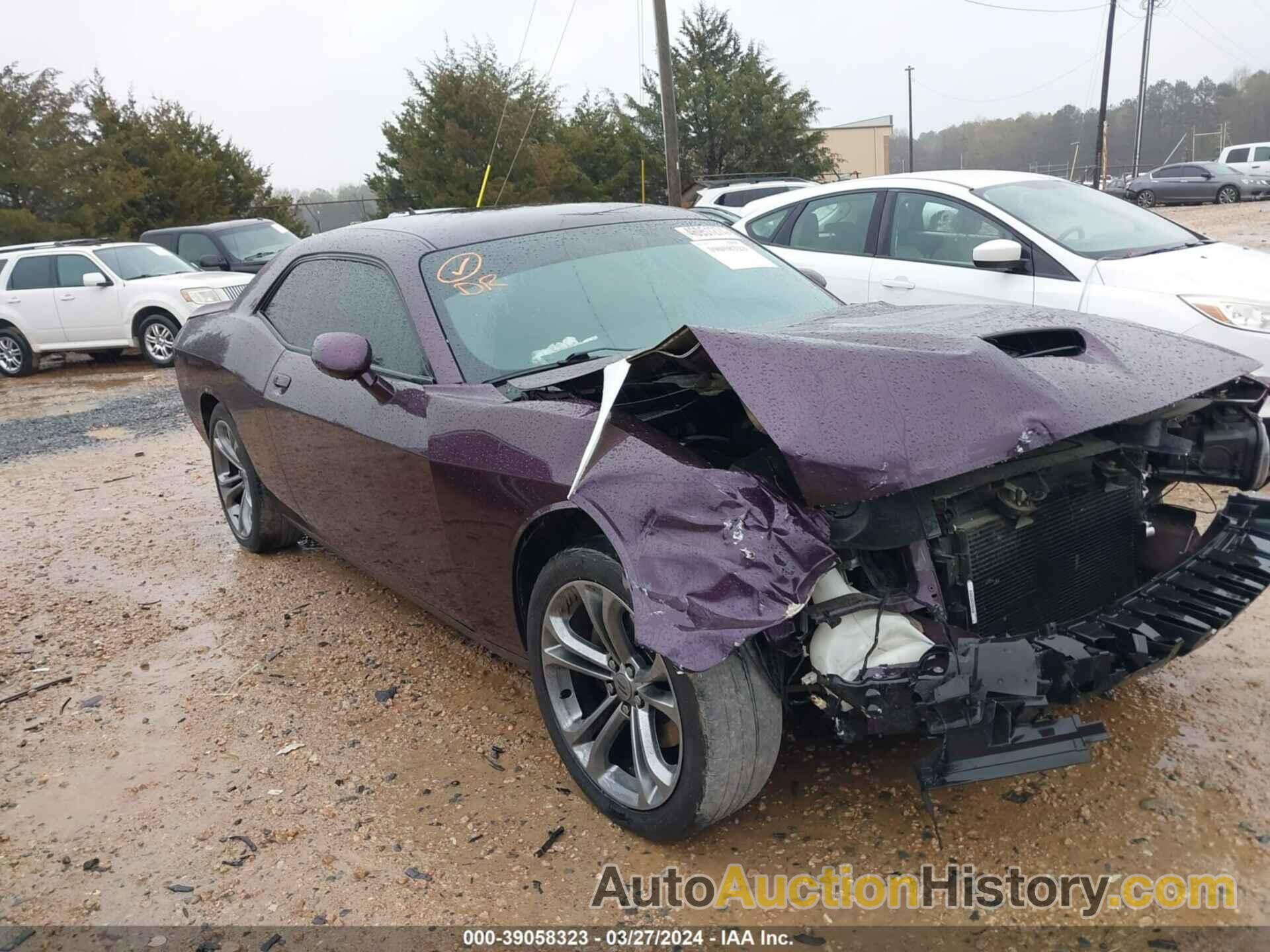 DODGE CHALLENGER R/T, 2C3CDZBT6LH231082