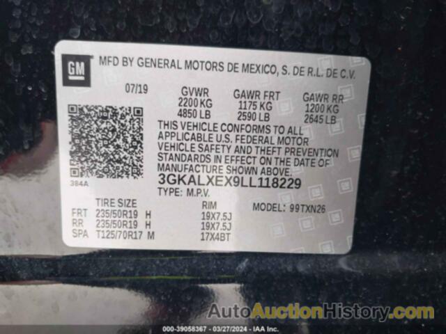 GMC TERRAIN AWD DENALI, 3GKALXEX9LL118229