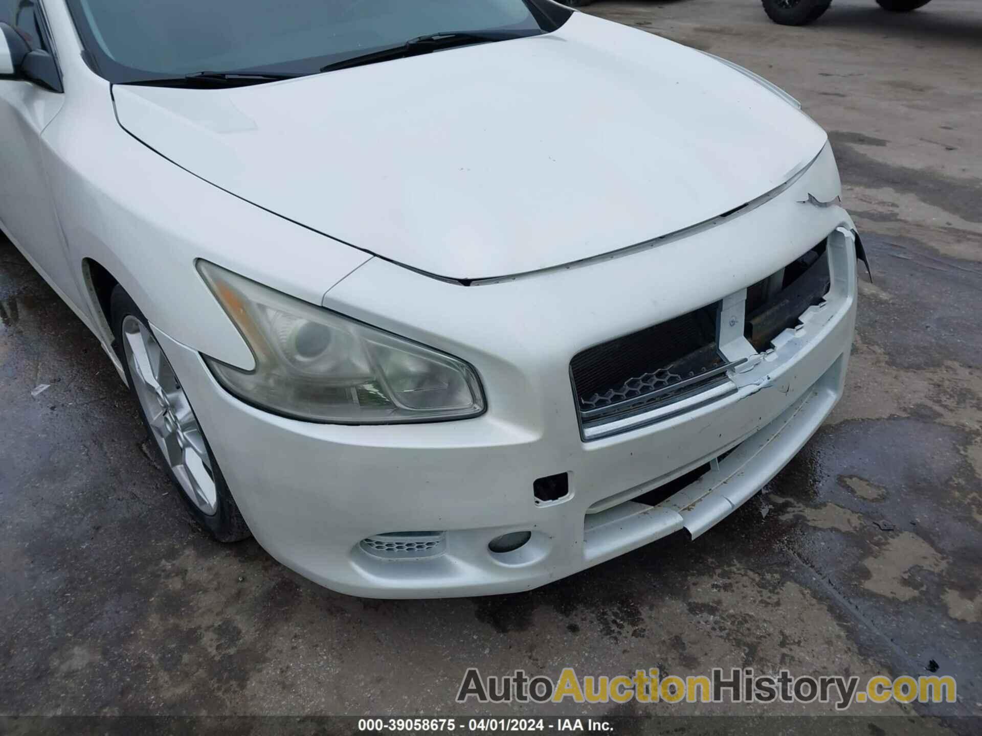 NISSAN MAXIMA 3.5 SV, 1N4AA5AP7BC841833