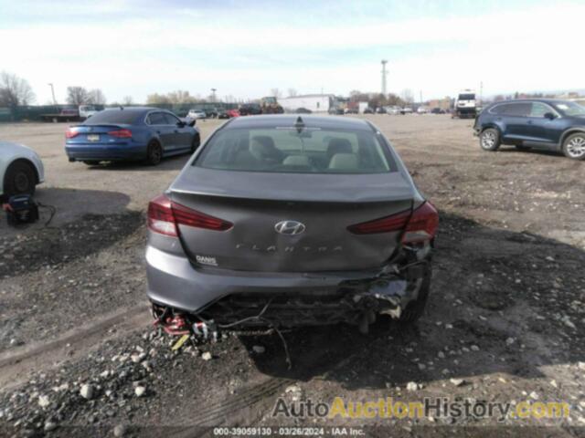 HYUNDAI ELANTRA SEL, 5NPD84LF1KH480539