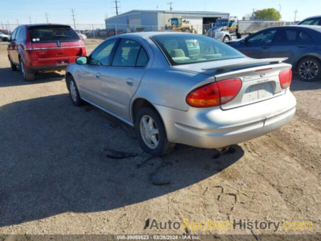 OLDSMOBILE ALERO GL1, 1G3NL52F54C215969