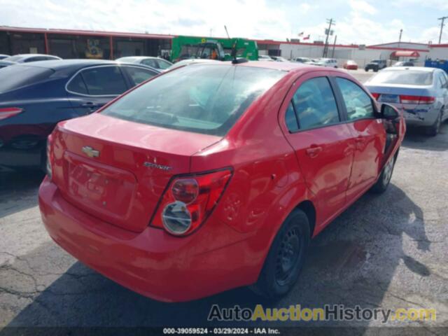 CHEVROLET SONIC LS AUTO, 1G1JA5SH2F4136884