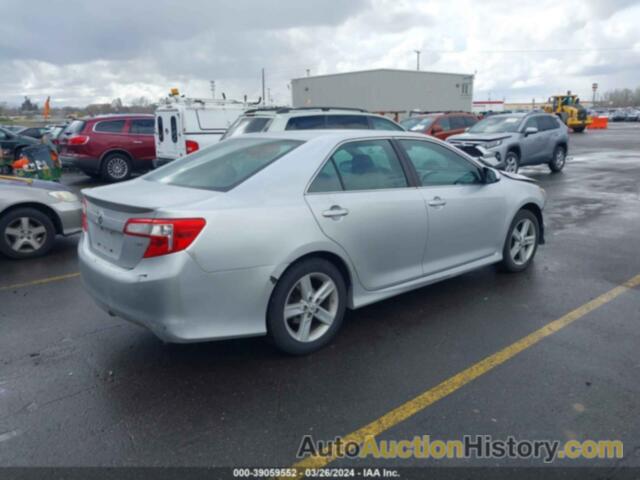 TOYOTA CAMRY L/LE/SE/SE LIMITED EDITION/XLE, 4T1BF1FK4CU147584