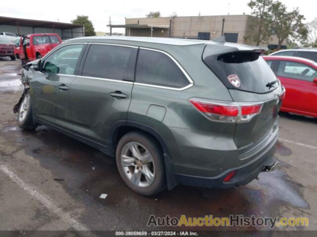 TOYOTA HIGHLANDER LIMITED V6, 5TDDKRFHXFS109293