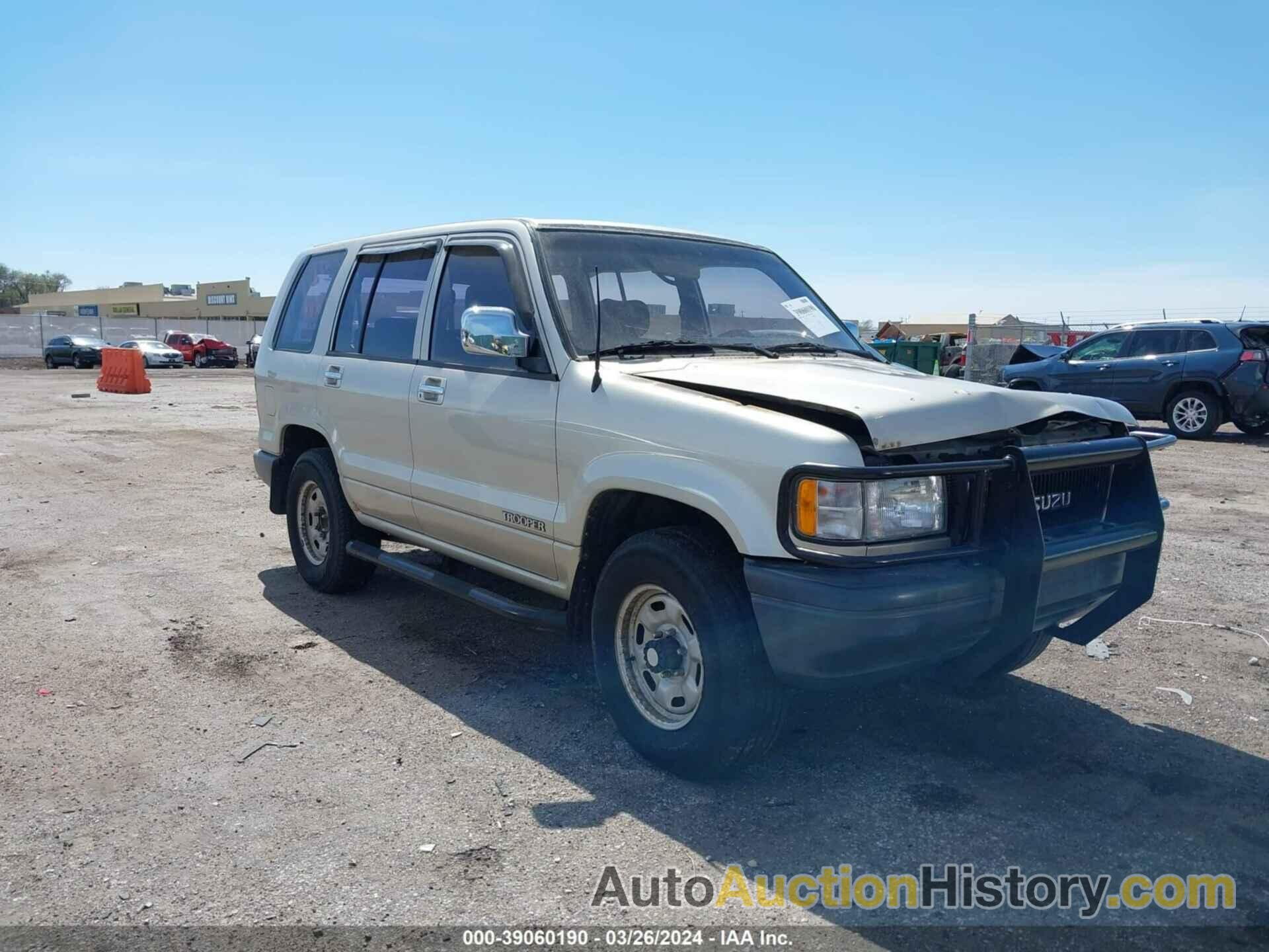 ISUZU TROOPER S, JACDH58V9P7916215