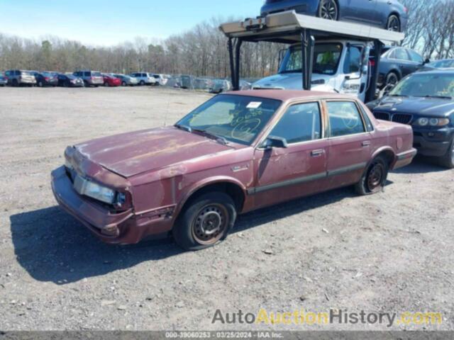 OLDSMOBILE CUTLASS CIERA S, 1G3AL54N1N6396085