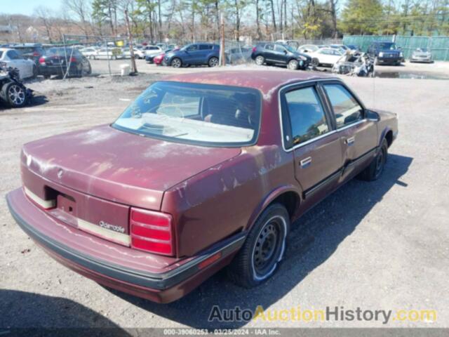 OLDSMOBILE CUTLASS CIERA S, 1G3AL54N1N6396085