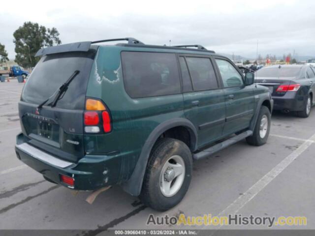 MITSUBISHI MONTERO SPORT LS/XLS, JA4MT31H3YP802487