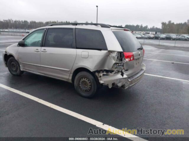 TOYOTA SIENNA LE, 5TDZK23C79S283428