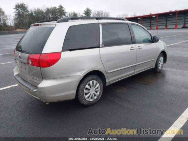 TOYOTA SIENNA LE, 5TDZK23C79S283428