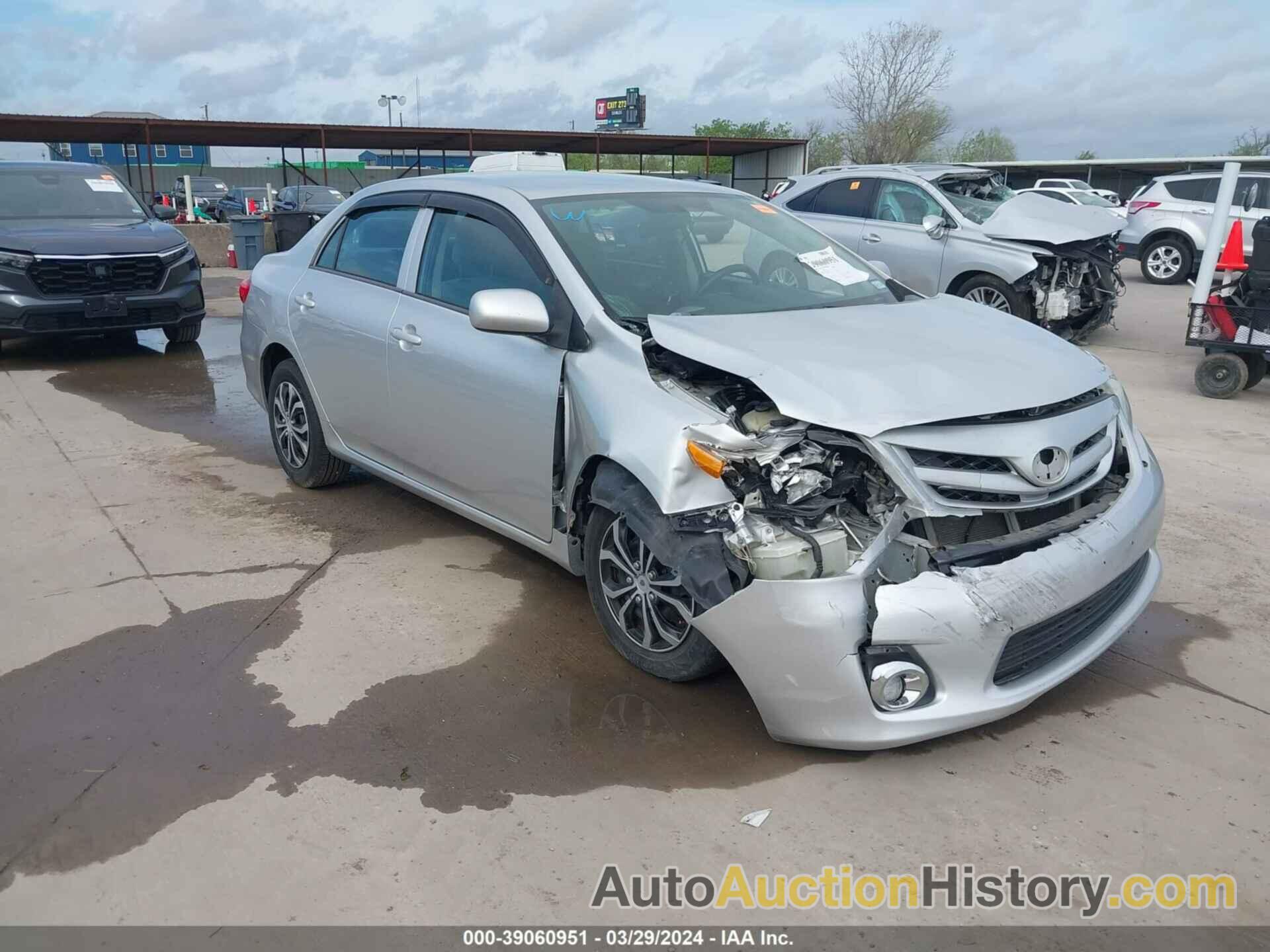 TOYOTA COROLLA L, 5YFBU4EE6DP106392