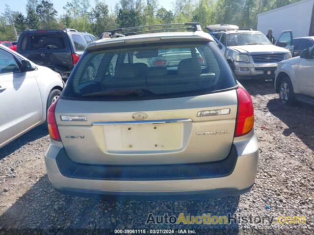 SUBARU OUTBACK 2.5I LIMITED, 4S4BP62C657305530