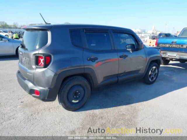 JEEP RENEGADE SPORT, ZACCJAAW2GPC55983