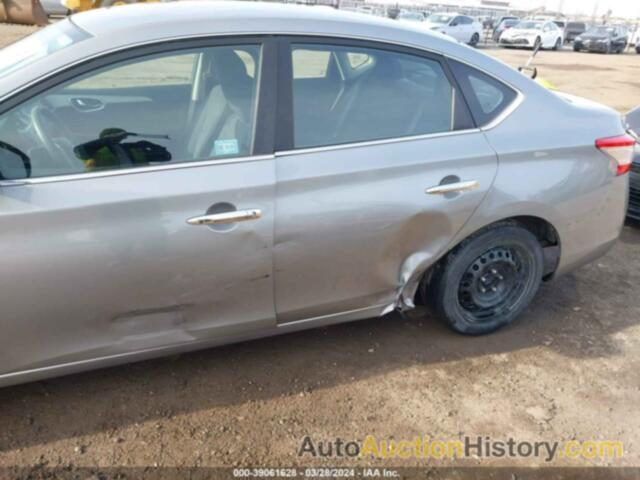 NISSAN SENTRA FE+ S/FE+ SV/S/SL/SR/SV, 3N1AB7AP0EL647983