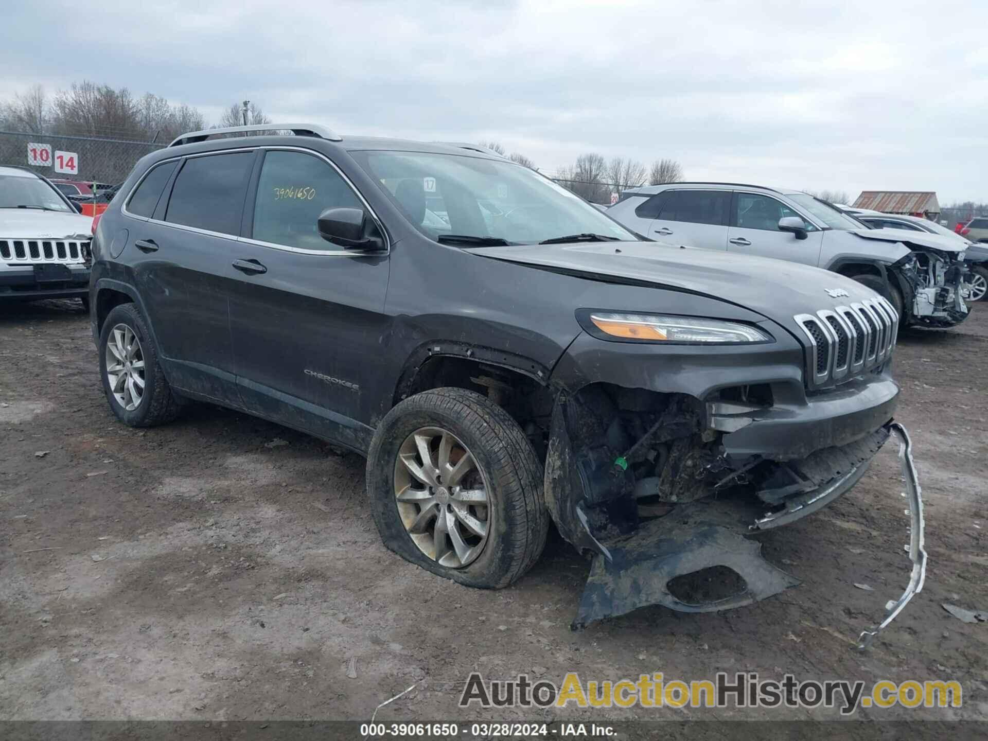 JEEP CHEROKEE LIMITED 4X4, 1C4PJMDB1JD611096