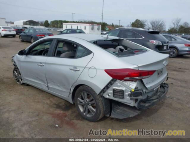 HYUNDAI ELANTRA SEL, 5NPD84LF5JH293075